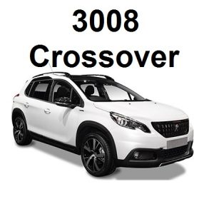 Grille pare-chien sur mesure Peugeot 3008 Crossover