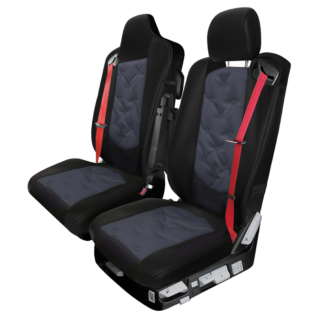 Housse Siège Auto Renault Megane 2017-2022 - 4 Saisons Imperméable Antidérapante - Avant Et Arrière - Tissu Respirant