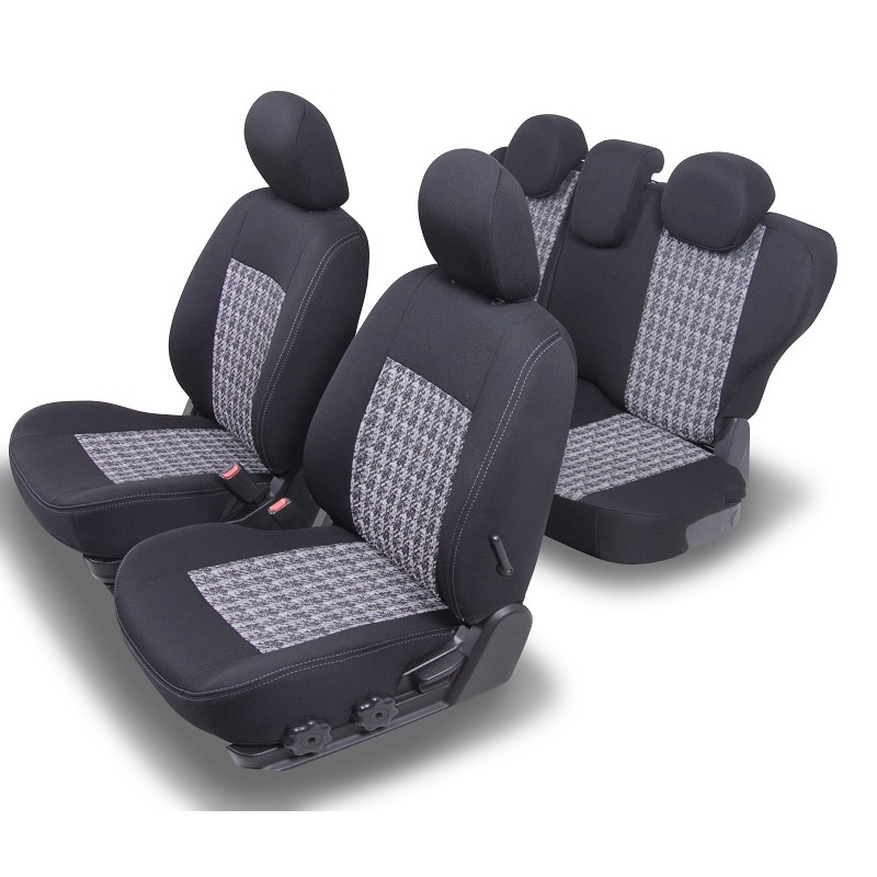 Jeu de housse sur mesure pour RENAULT Twingo 2 4/5 places DBS en