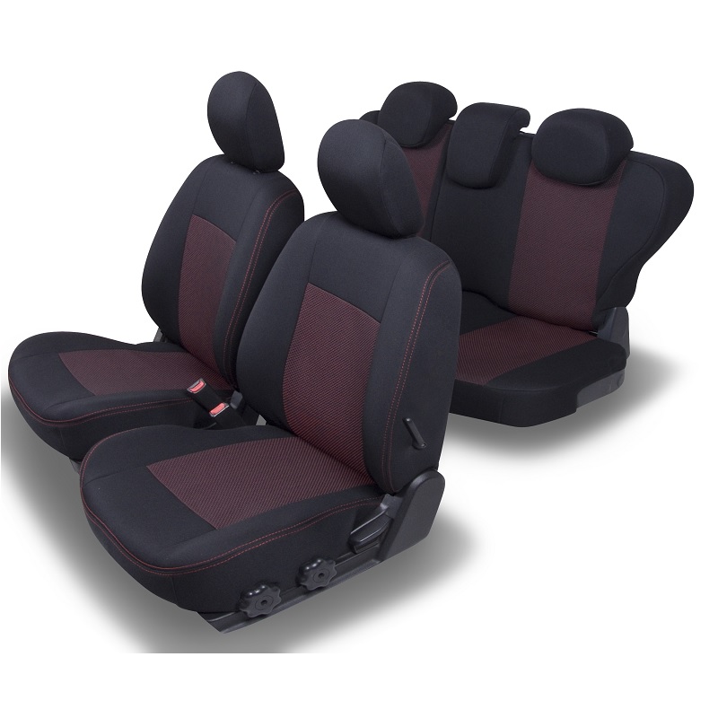 Housses De Siège Avant Renault Twingo I, II, III (1992-2025) - Protection Confort - Tissu Respirant - 2 Pièces