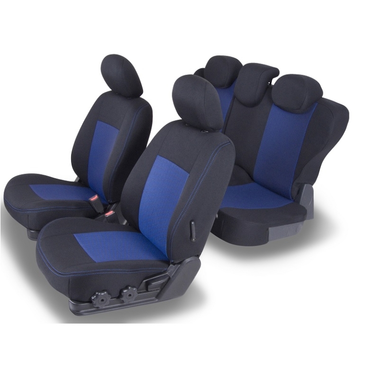 Housses De Sièges Universelles Mossa Pour Suzuki Jimny (1998-2017) - Gris Polyester - Neuf