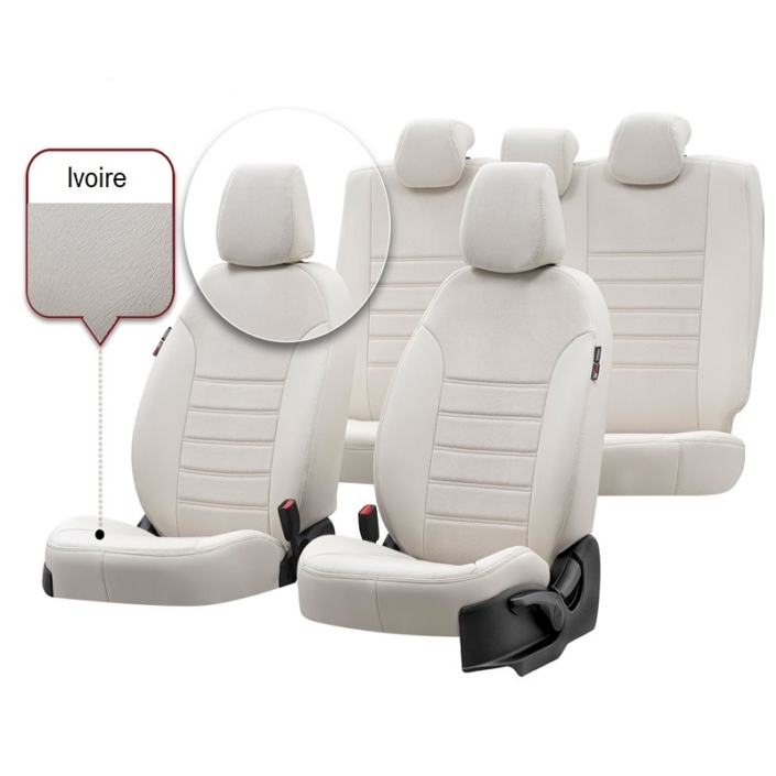 Housse D'assise Avant Gauche Citroën C3 Aircross - Gris Mica - Occasion Bon état
