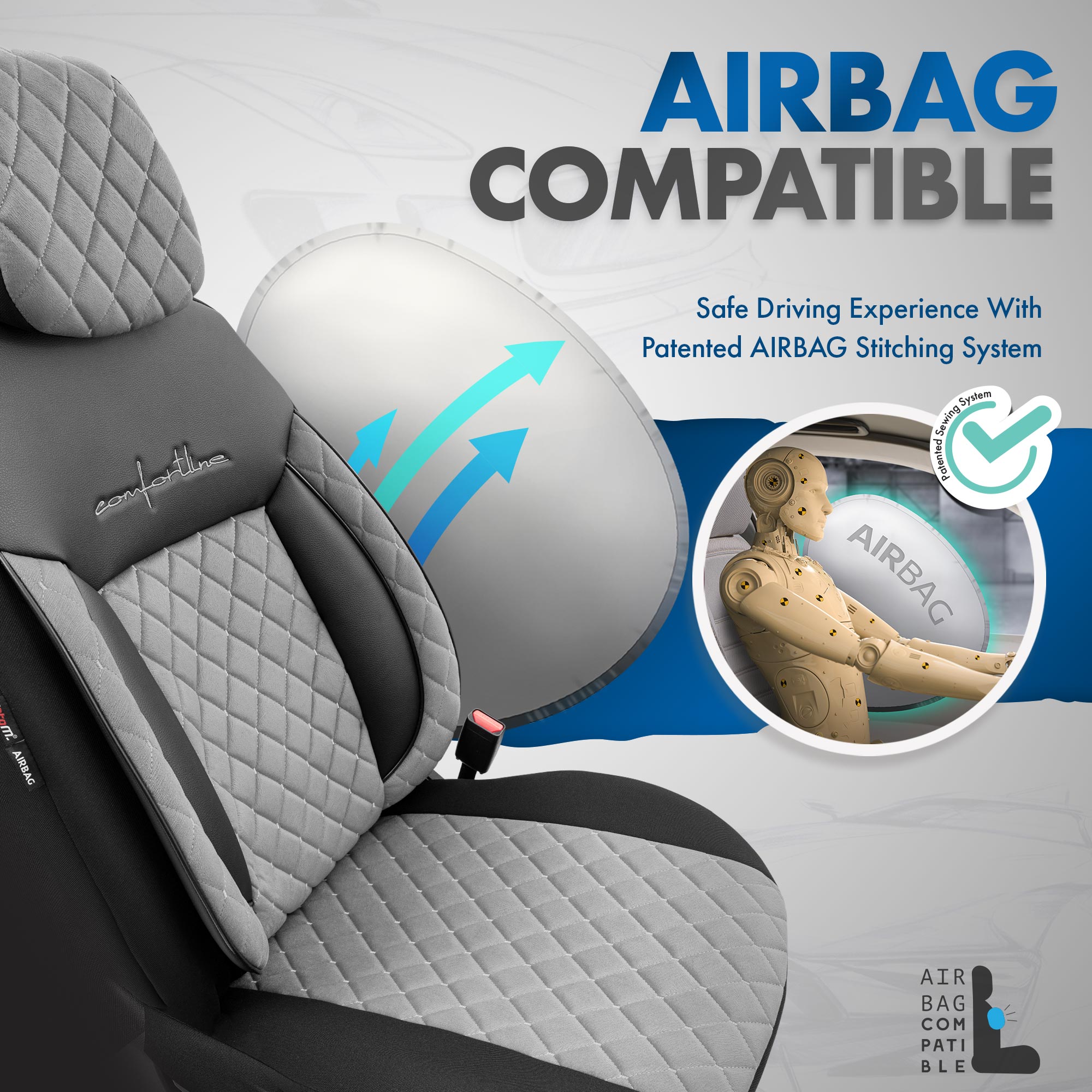 Accoudoir Central Universel Pour Voiture - Noir, Réglable Et Avec Rangement Pratique