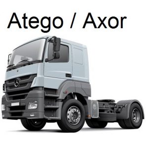 Housse siège camion Mercedes Axor et Atego