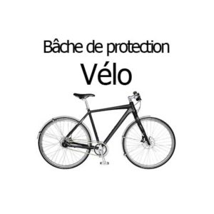 Bâche de protection vélo