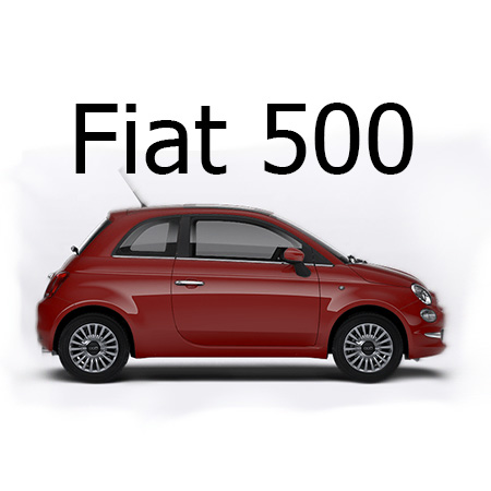 Housse de siège sur mesure FIAT 500 III Phase 3 1.2 MPi 8V S&S 69 cv au  meilleur prix - Oscaro
