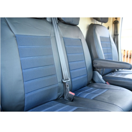 Housse de siège Transporter en tissu pour Mercedes-Benz Citan W415