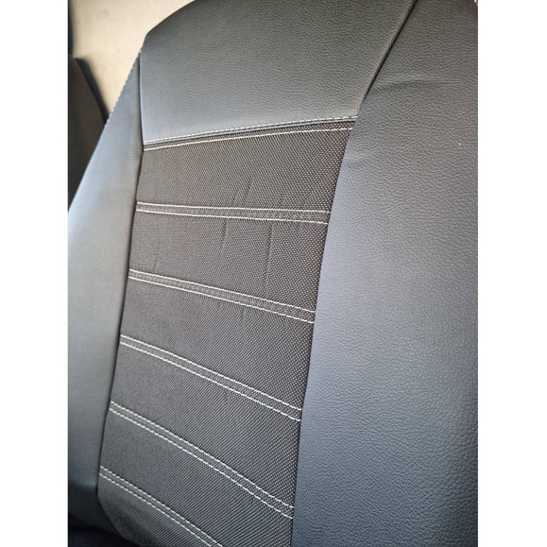 Banquette 3 Places Cuir Pour Volkswagen T5/T6 - 3ème Rangée - Siège Inclinable Avec Appui-tête