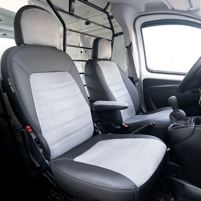 Housse Mercedes citan 2 places alcantara et similicuir