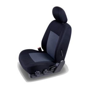 HOUSSES DE SIEGE POUR IVECO DAILY - Housse Avant Siège Du Conducteur -  Couleur Premium Carrés Noirs - Cdiscount Auto