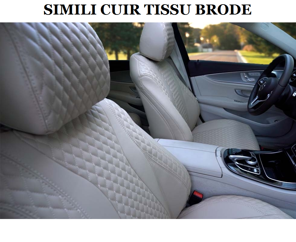 Housses Siege Auto Sur Mesure Tissus SMART FORTWO 2014 AUJOURD'HUI