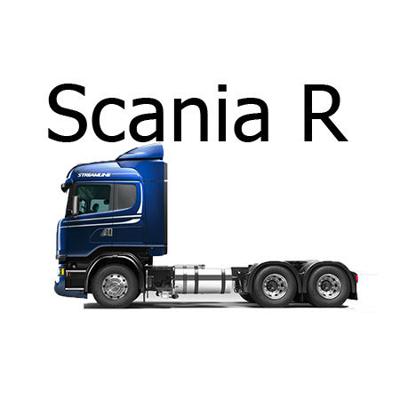 Housses De Siège Conducteur Pour Scania Série R Et S (Config A) - Cuir Synthétique Et Velours - Avec Passant Ceinture - Gris