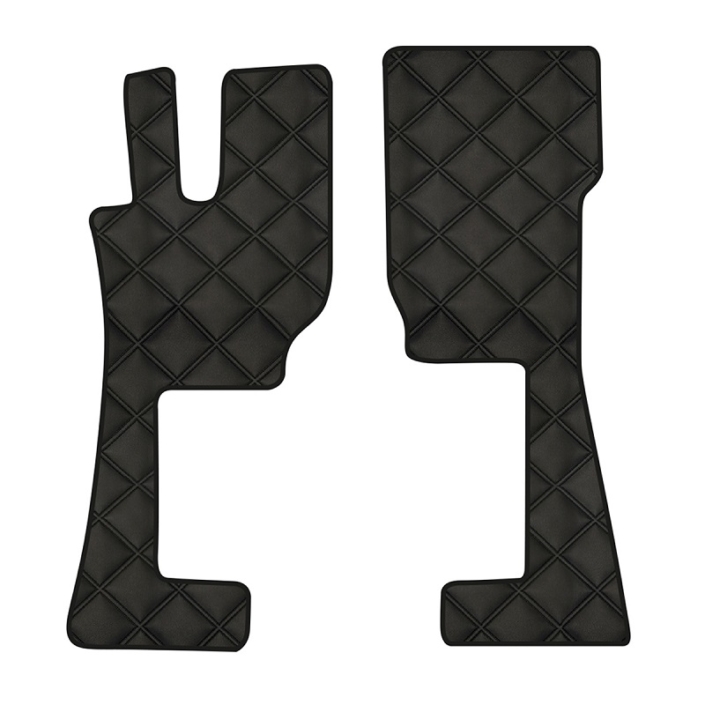 Tapis De Sol Pour Volvo FH4 2021 – Gris éco-cuir, 1 Pièce, Neuf